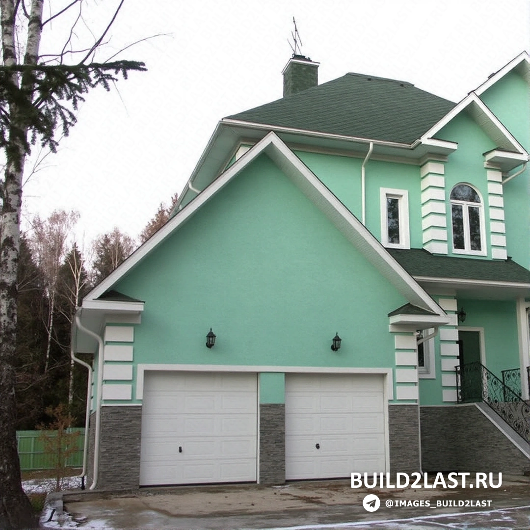Декоративные покрытия и штукатурка на фасаде