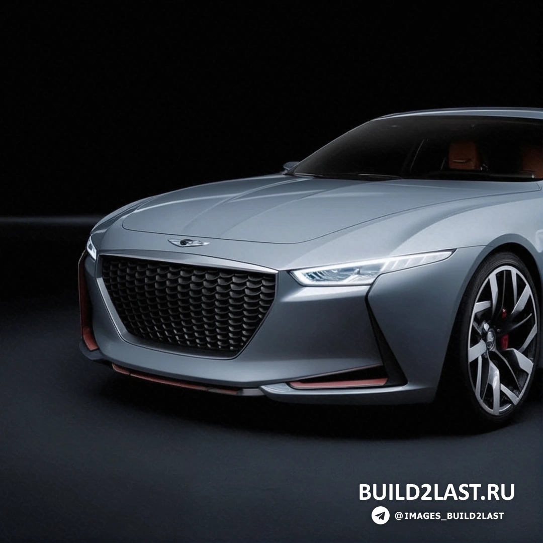 Genesis New York Concept в металлизированном исполнении.