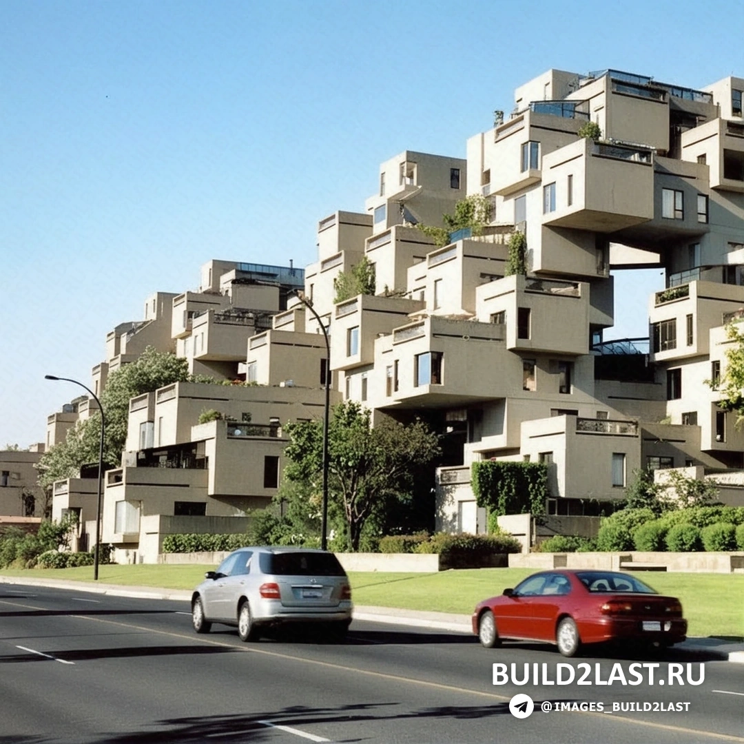 ������� ���� ������ ��������� Habitat 67, �� ������� ����� ��������� ���������� ������, ����������� ����� �����