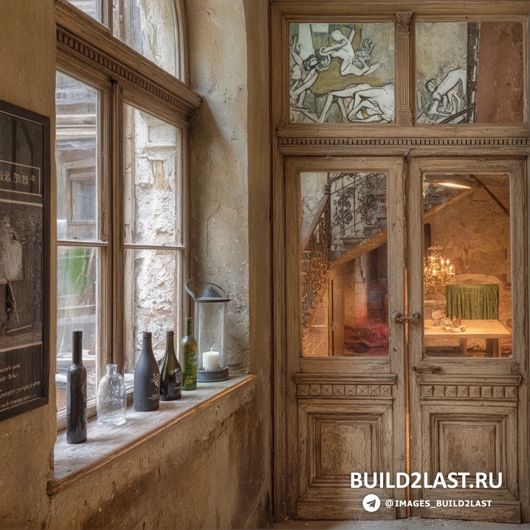 Модернистская мебель и арт-объекты, характерные для Brody House