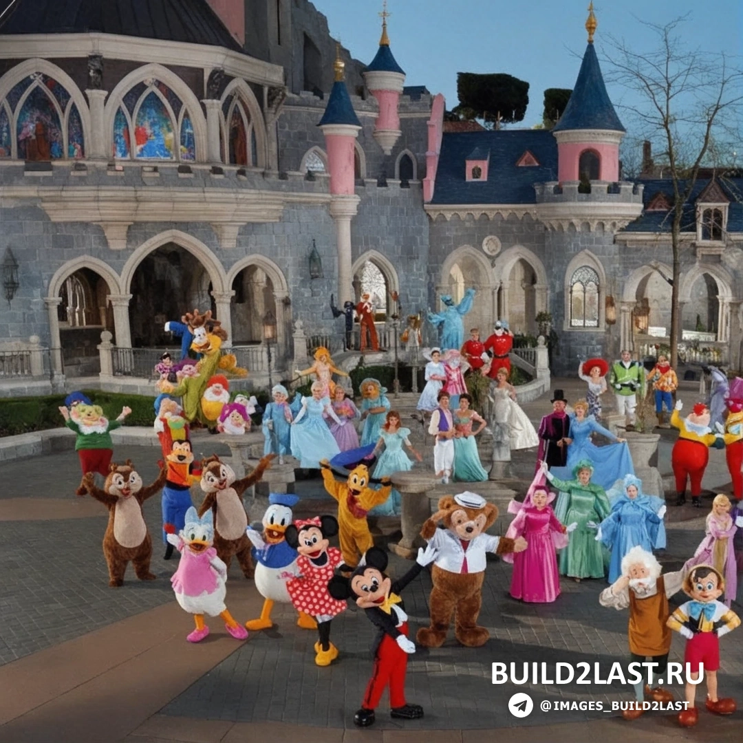 ����� � ������� ���� Disneyland Paris ��� ������ � ��������
